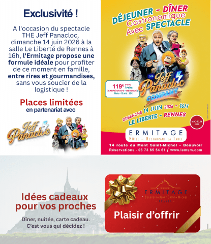 Ermitage Mont Saint-Michel - Paramètres POPUP